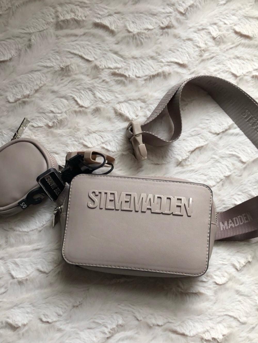 Steve Madden Tan Crossbody/Belt Bag
